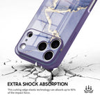 Purple Chalcedony - iPhone Glass Case