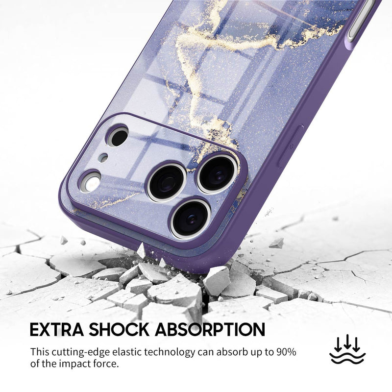 Purple Chalcedony - iPhone Glass Case