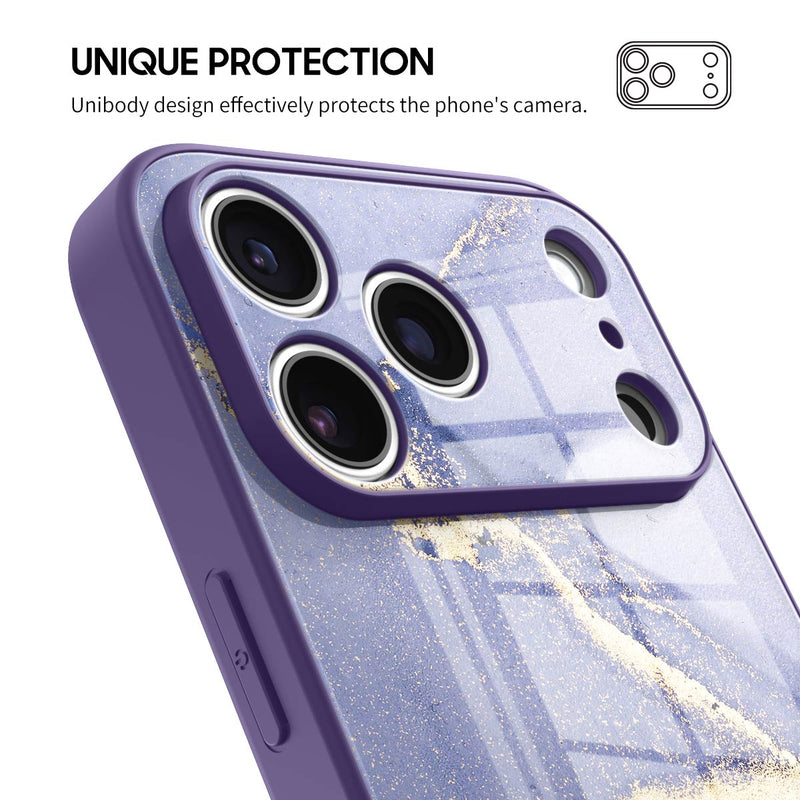 Purple Chalcedony - iPhone Glass Case