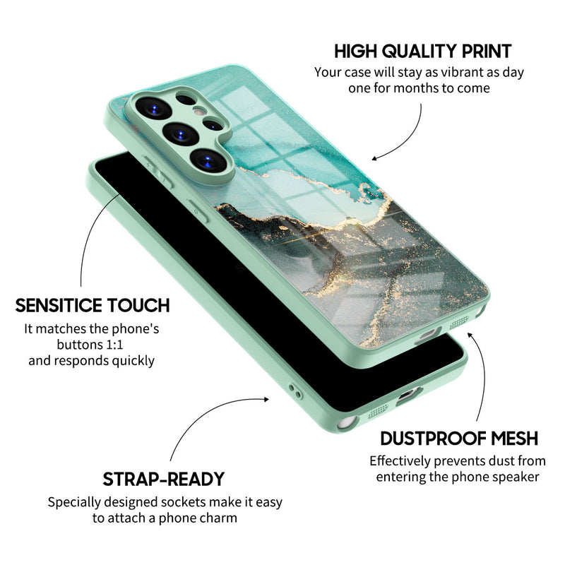 Emerald Lake - Samsung Glass Case