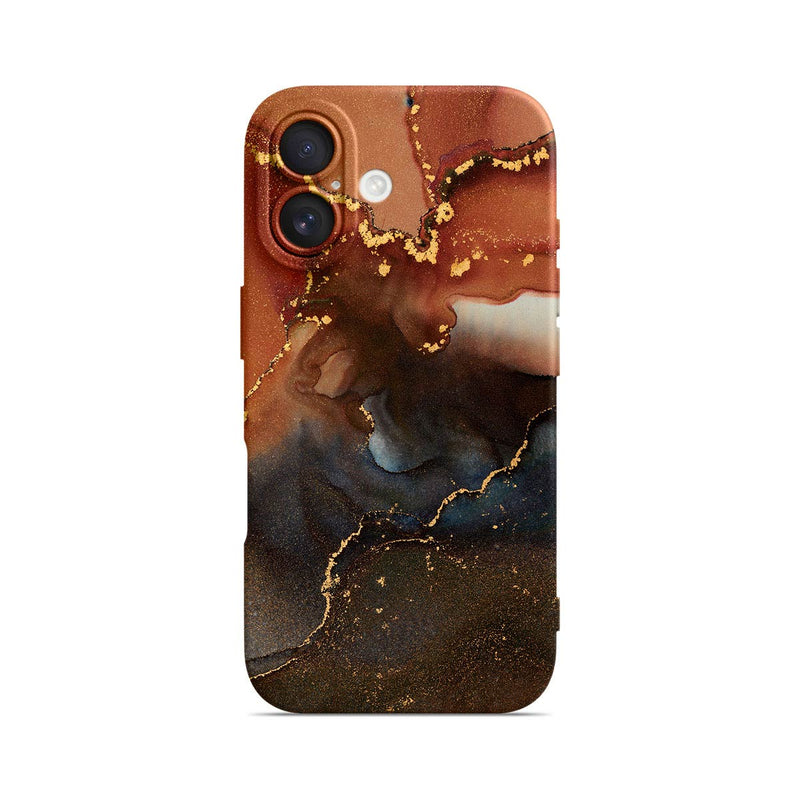 Amber Brown - iPhone Silicone Case