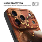 Amber Brown - iPhone Silicone Case