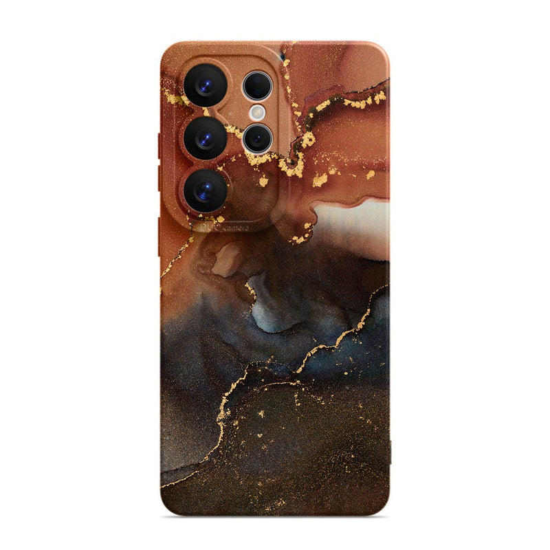 Amber Brown - Samsung Silicone Case
