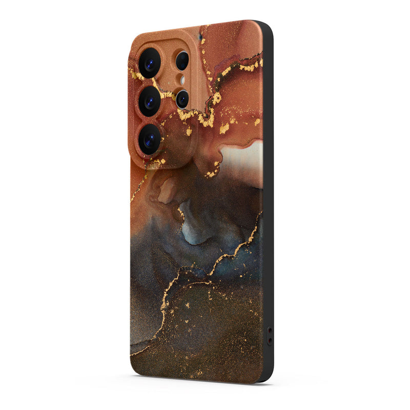 Amber Brown - Samsung Silicone Case