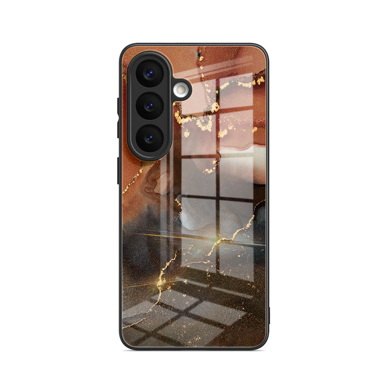 Amber Brown - Samsung Glass Case