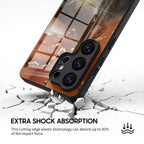 Amber Brown - Samsung Glass Case