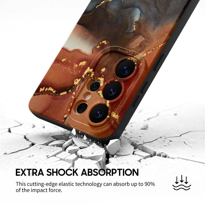 Amber Brown - Samsung Silicone Case