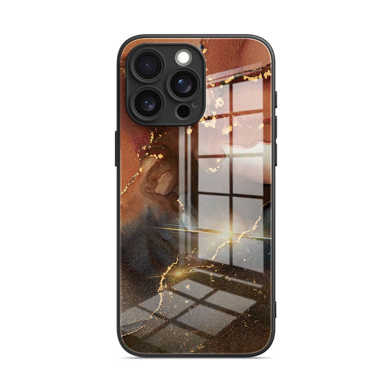 Amber Brown - iPhone Glass Case