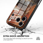 Amber Brown - iPhone Glass Case