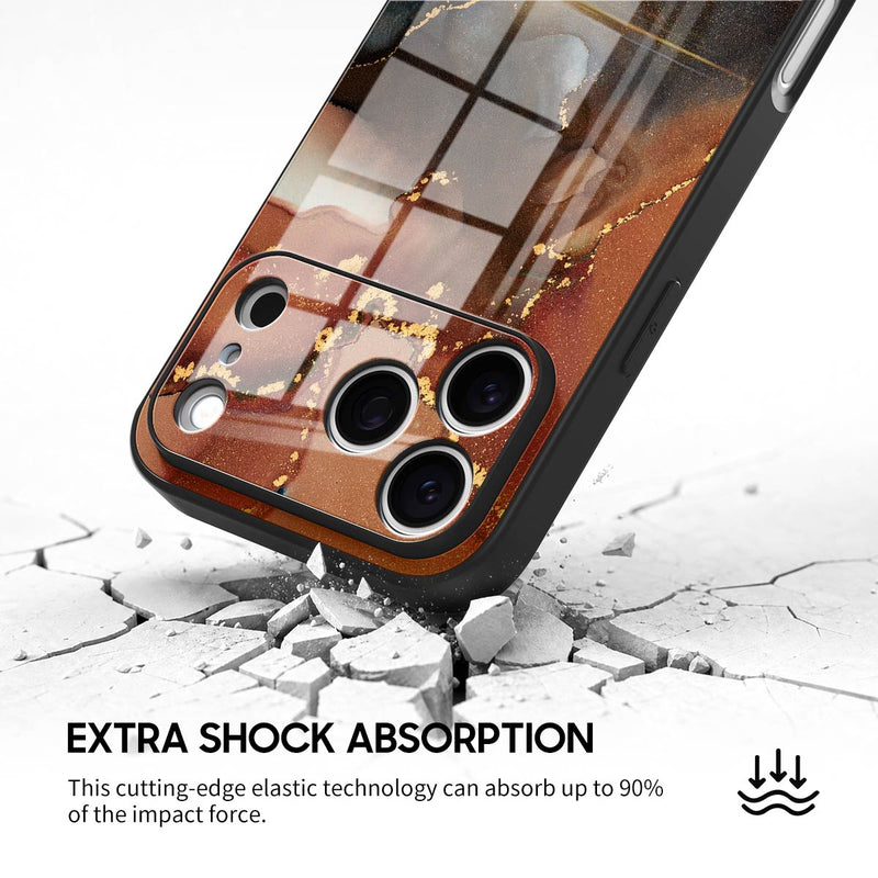 Amber Brown - iPhone Glass Case