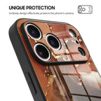 Amber Brown - iPhone Glass Case