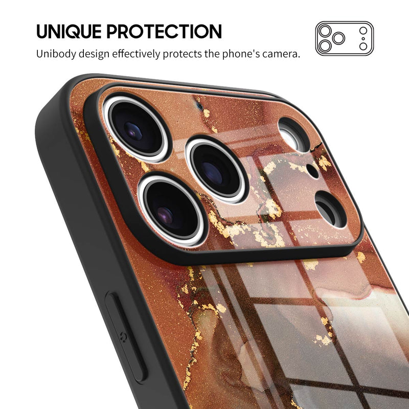 Amber Brown - iPhone Glass Case