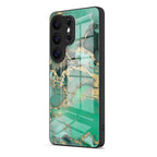 Malachite - Samsung Glass Case
