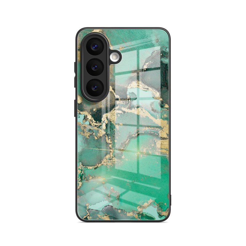 Malachite - Samsung Glass Case