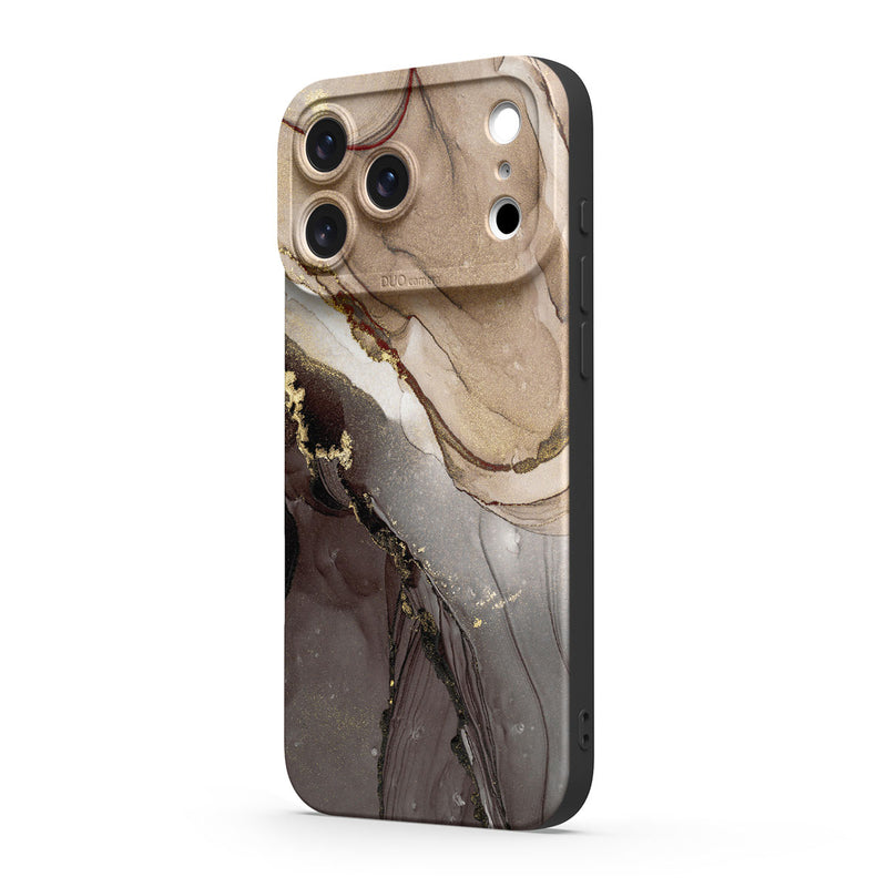Elegant Brown - iPhone Silicone Case