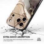 Elegant Brown - iPhone Silicone Case