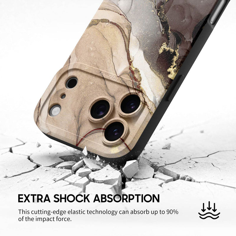 Elegant Brown - iPhone Silicone Case