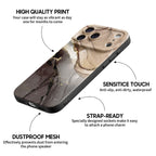 Elegant Brown - iPhone Silicone Case