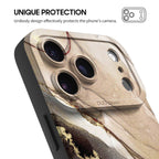 Elegant Brown - iPhone Silicone Case