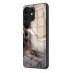 Elegant Brown - Samsung Glass Case
