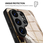 Elegant Brown - Samsung Glass Case