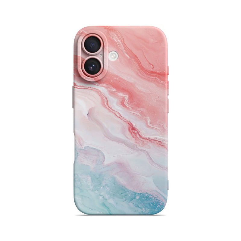 Peach Pink Jade - iPhone Silicone Case