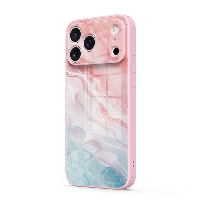 Peach Pink Jade - iPhone Glass Case