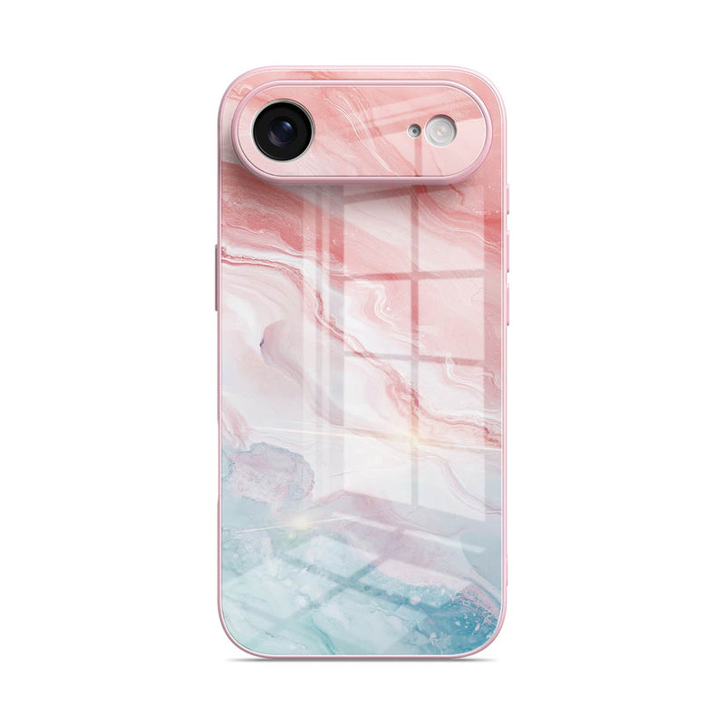 Peach Pink Jade - iPhone Glass Case