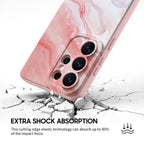 Peach Pink Jade - Samsung Silicone Case