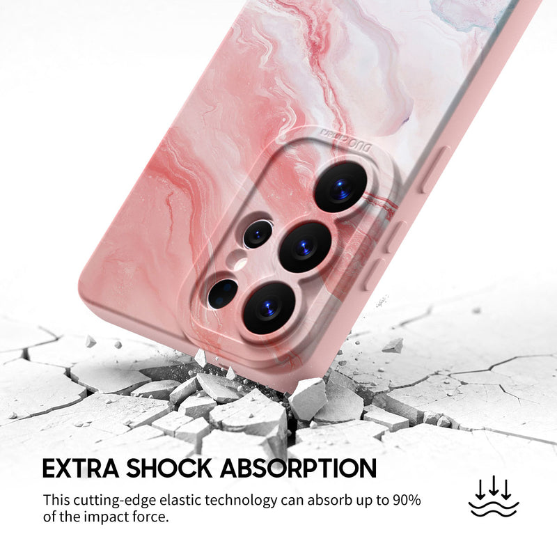 Peach Pink Jade - Samsung Silicone Case