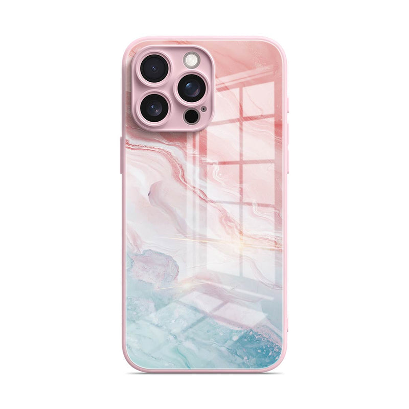 Peach Pink Jade - iPhone Glass Case