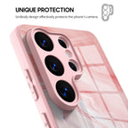 Peach Pink Jade - Samsung Glass Case