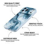 Ice Blue Jade - iPhone Silicone Case