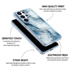 Ice Blue Jade - Samsung Glass Case