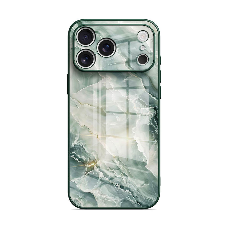 Emerald Ice Green - iPhone Glass Case