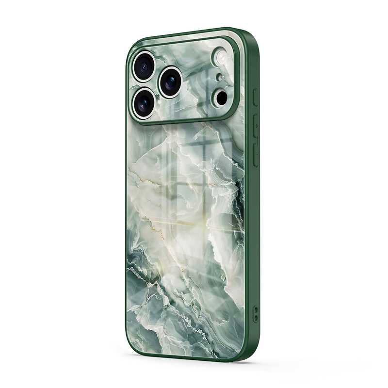 Emerald Ice Green - iPhone Glass Case