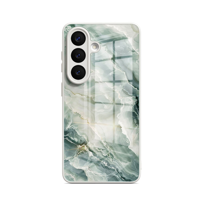 Emerald Ice Green - Samsung Glass Case