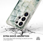 Emerald Ice Green - Samsung Glass Case
