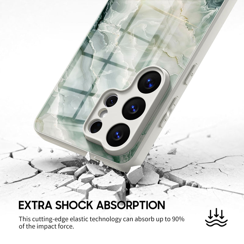 Emerald Ice Green - Samsung Glass Case
