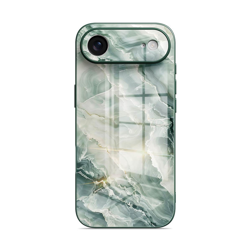 Emerald Ice Green - iPhone Glass Case