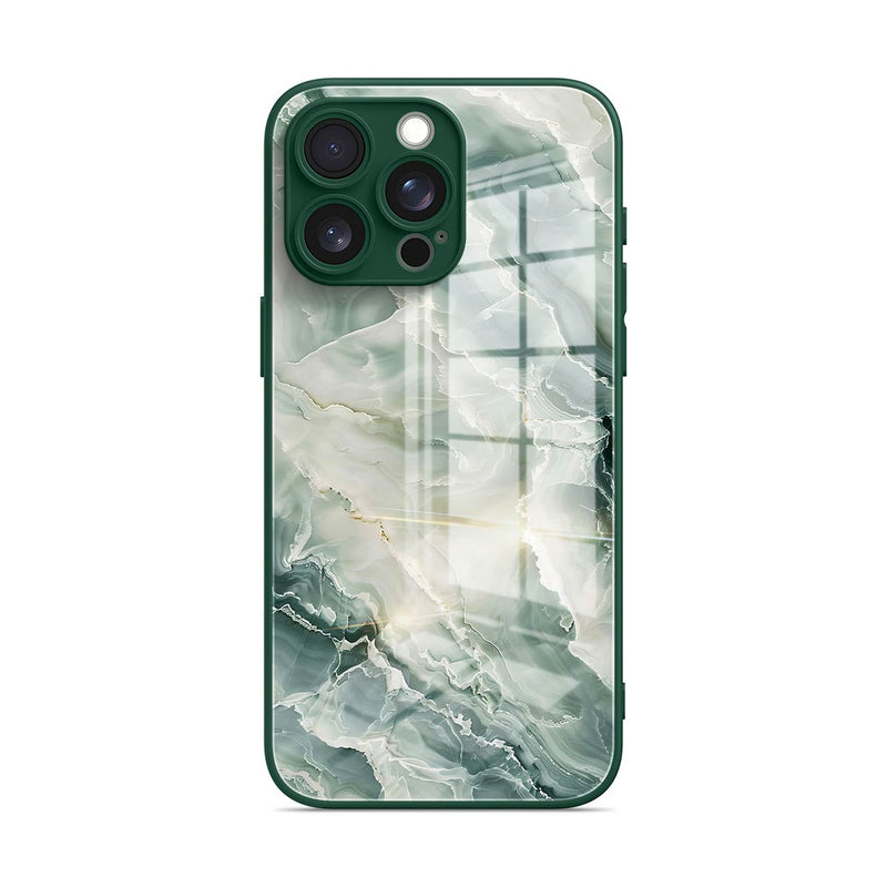Emerald Ice Green - iPhone Glass Case