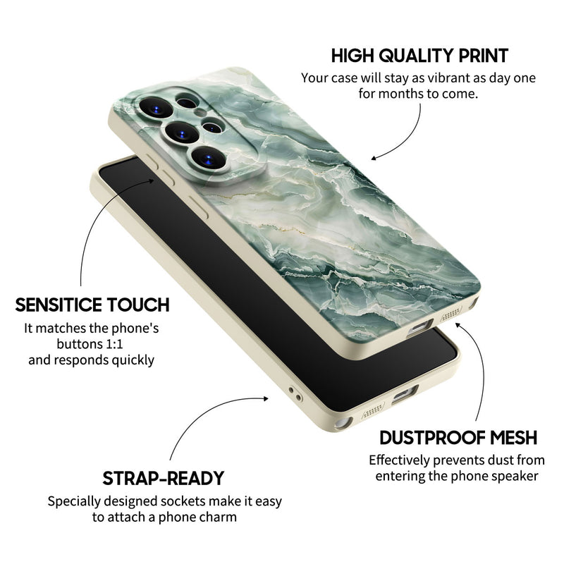 Emerald Ice Green - Samsung Silicone Case
