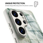 Emerald Ice Green - Samsung Glass Case