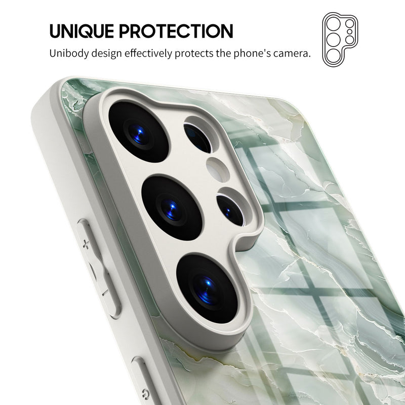 Emerald Ice Green - Samsung Glass Case