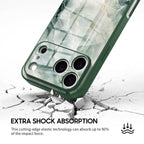 Emerald Ice Green - iPhone Glass Case