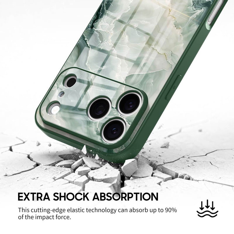 Emerald Ice Green - iPhone Glass Case