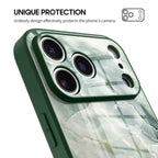 Emerald Ice Green - iPhone Glass Case