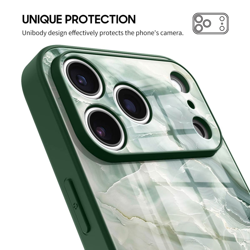 Emerald Ice Green - iPhone Glass Case