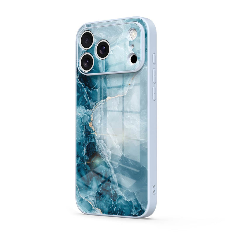Ice Reef Blue - iPhone Glass Case