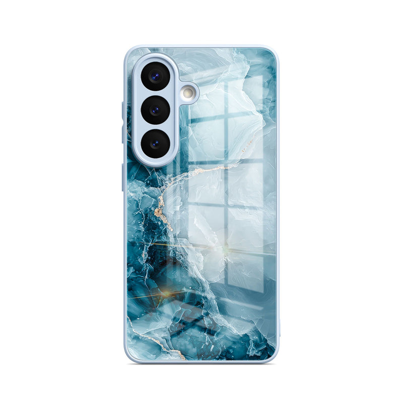Ice Reef Blue - Samsung Glass Case